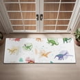 thumbnail image 2 of Alphabet Dinosaur Names Chart Pattern Door Rugs,Washable Non Slip Door Mats Indoor,Decorative Door Mats,Entry Mat Indoor for Entrance,Bedroom,Kitchen,Bathroom,16"x47", 2 of 6