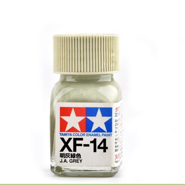 Tamiya XF-14 Peinture Émail Plate Gris Pâle Vert 10 ml pour Modèles Réduits Miniatures
