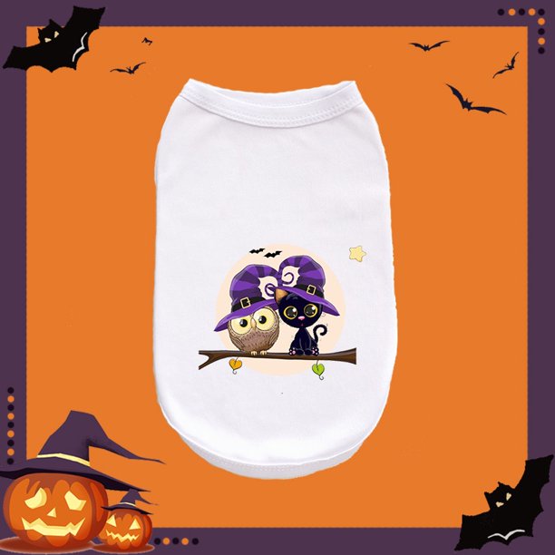 Halloween Divertida Ropa Para Mascotas Gato/Perro Pequeño Y Mediano Chaleco Para Perros