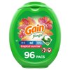 Gain Flings Tropical Sunrise, 96 Count Laundry Detergent Pacs