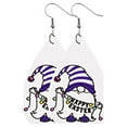 thumbnail image 2 of Pendientes para mujer, regalos para mujer, joyería conmemorativa navideña, regalo, pendientes de conejo de Pascua con capucha, pendientes de moda, 2 of 2