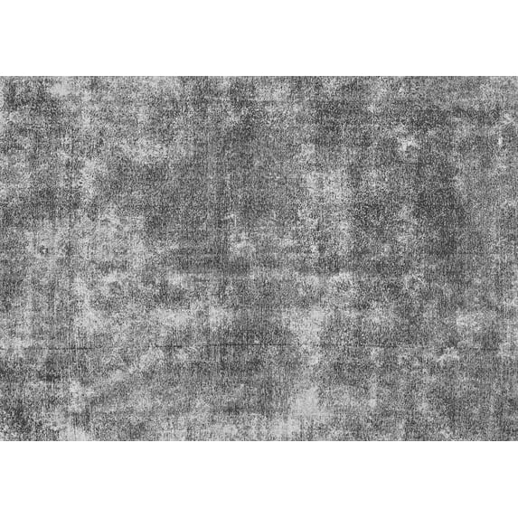 Ahgly Company Indoor Rectangle Abstract Gray Modern Area Rugs, 2' x 4'