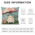 thumbnail image 5 of RUIYC  Cute Mushroom Pillow Covers， Mushroom Pillowcases Mushroom Gifts for Couch Sofa Bed Outdoor Home Decor (Mushroom), 5 of 5