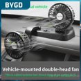 thumbnail image 1 of Universal 12v Van Fan 5v Single Head Fan Durable Practical 5v Usb Charging /12v/24 Car Mounted Fan Car Accessories Portable05Russian Federation He Qiyong unisex, 1 of 1