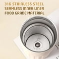 thumbnail image 3 of Insulated Smart Water Bottle With Temperature Display - Portable Coffee Mug, Leakproof Design,  Lightweight And Portable For Students, 3 of 8