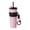Pink, variant on hejhncii stainless steel insulated cold cup large capacity straw cup