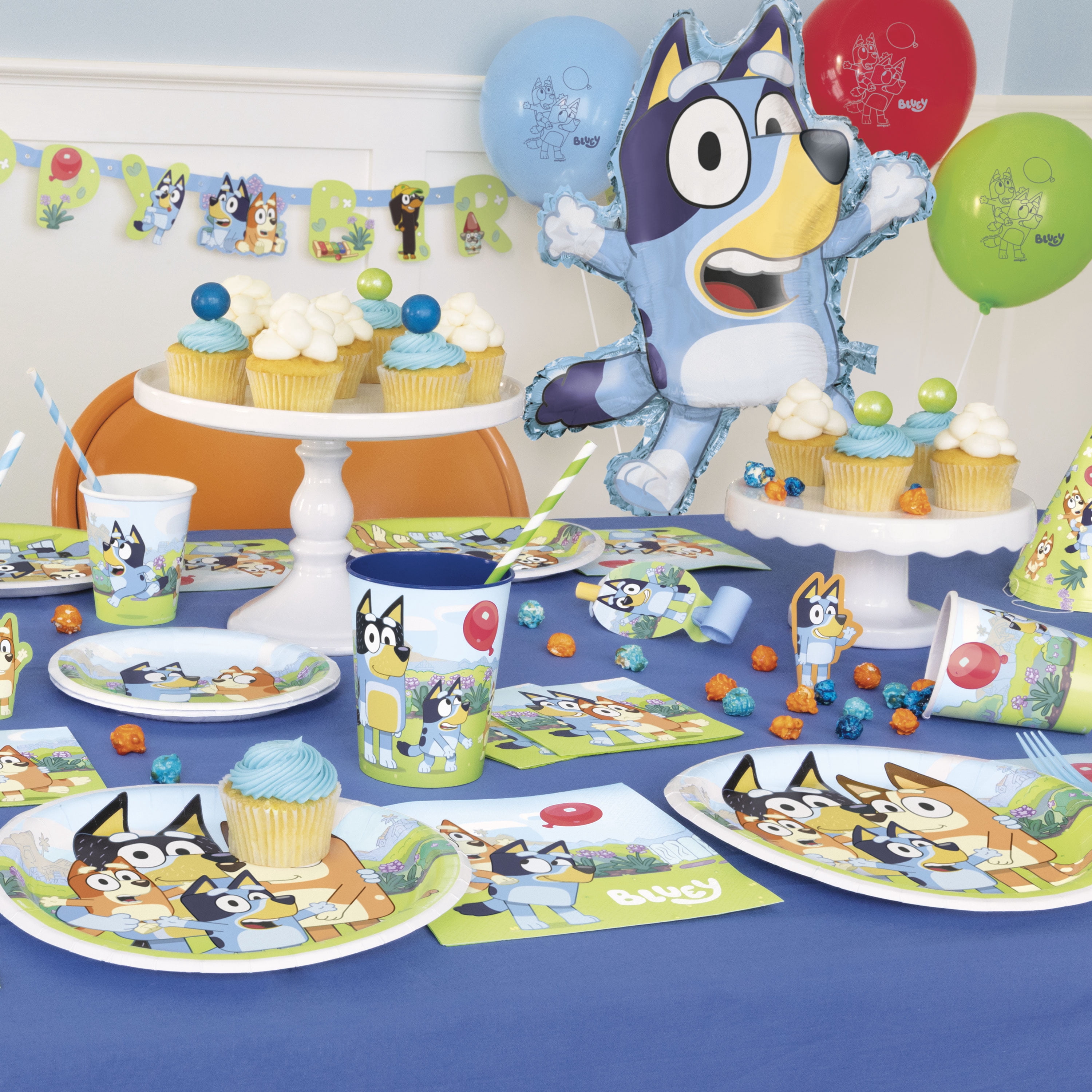 Bluey 1 Count 28IN Shaped Shaped Foil Balloon