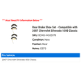 thumbnail image 2 of Rear Brake Shoe Set - Compatible with 2007 Chevy Silverado 1500 Classic, 2 of 2