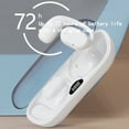 thumbnail image 4 of Earbuds for school, Hwkond Bluetooth Headphones Touches LED Digital Display Screen 5.3 Bluetooth Chip HIFI Stereo Surround Sound Intelligent Noise Reduction Low Latency, White, Up to 60% Off, 4 of 6