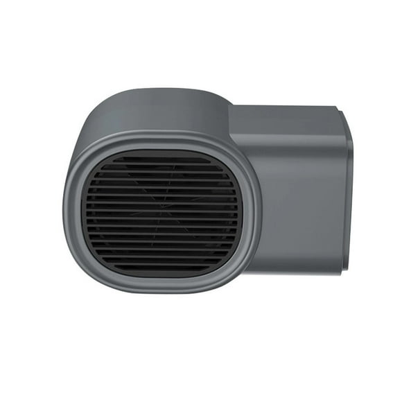 Injueey Máquina calentadora de espacio para invierno, hogar, oficina, interior, equipo para mantener el calor, Mini calentadores de Accesorios para electrodomésticos Enchufe gris/estadounidense