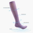 thumbnail image 4 of Women's Socks Yoga Sports Leisure Socks Socks with Grips for Women Long Scrunch Non Yoga Slouch Socks Stocking Trees High Waist Tights Thick Pantyhose for Women Leather Flogger Heavy Cute Thigh, 4 of 6