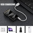 thumbnail image 3 of Wgthhk Electric Lighter Rechargeable Usb Arc Lighter, Dual Arc Plasma Lighter Flameless Windproof For Outdoor Lighters Use,b, 3 of 3