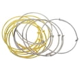 thumbnail image 1 of jifeng 12 Pack Fil Blanc Réglable Bracelet Extensible Bricolage Fabrication de Bijoux, 1 of 9