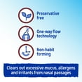 thumbnail image 4 of Afrin Saline Nasal Spray, 100% Drug Free, Saline Solution, Daily Care Nasal Spray for Everyday Congestion and Dry Nose, Easy Mist, 4.5 OZ, 4 of 8