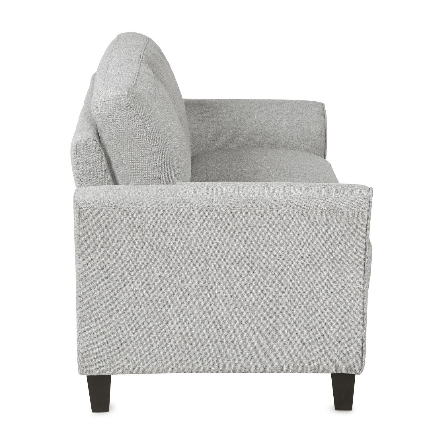 Lowestbes Modern Fabric Loveseat Sofa, Upholstered PU Leather 2-Seat Couch, Wood Double Sofa Chair, Light Gray Lowestbes Modern Fabric Loveseat Sofa, Upholstered PU Leather 2-Seat Couch, Wood Double Sofa Chair, Light Gray