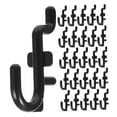 thumbnail image 4 of OUNONA 50 Pcs Crochets Compacts Noirs pour Panneau Perforé pour Organisation et Rangement d'Outils de Garage, 4 of 8