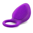 thumbnail image 1 of Anillo de falo de silicona 10 modos de vibración Masaje multidiente Climax sexual TFixol Producto vivo, 1 of 7