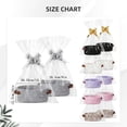 thumbnail image 3 of Woven Rope Gift Basket with Bag & Ribbon, Small Decorative Storage Basket for Holiday Presents, Empty Basket for Toys, Christmas, Baby Shower, Housewarming Gift, 12x8x5 Inch, 3 of 9