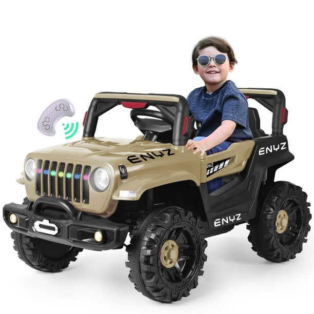 Camioneta Jeep Montable para niña niño Eléctrico Carro Todo