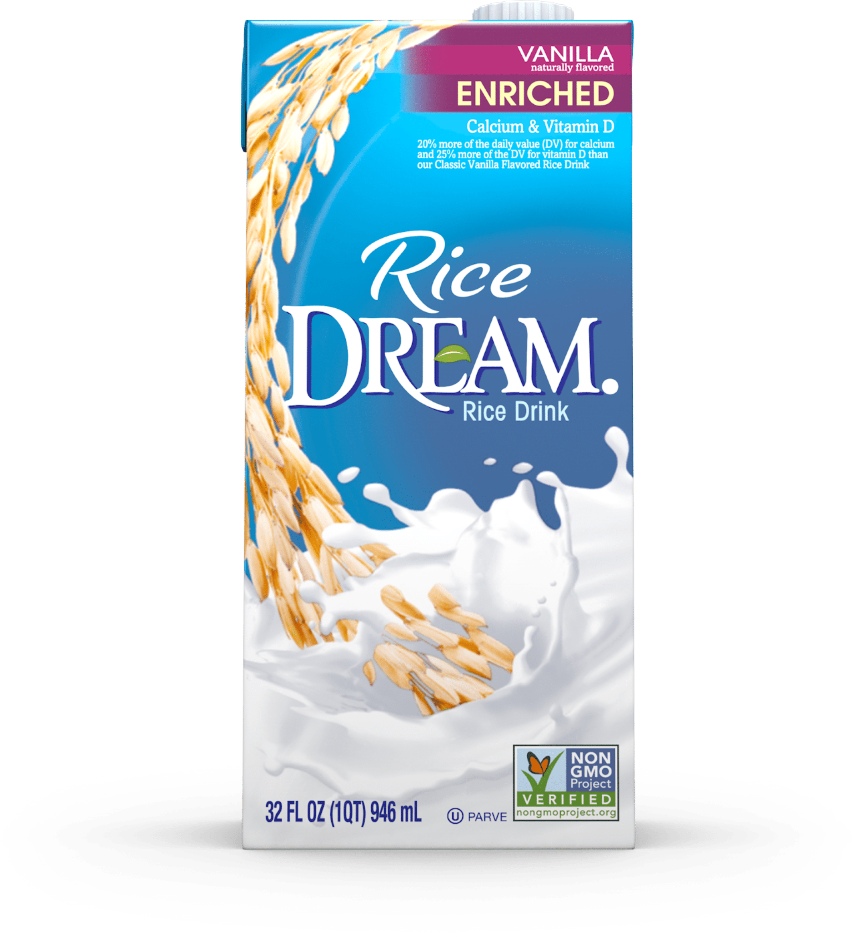 Rice Dream Enriched Vanilla Rice Drink, 32 fl. oz.