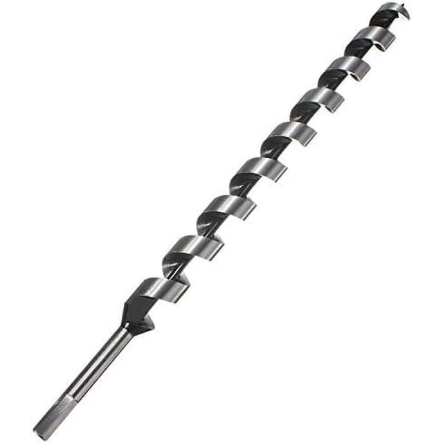 Broca de barrena con punta hexagonal de 460 mm, herramienta de perforación para carpintería en espiral - 10 mm
