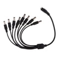 thumbnail image 4 of 8 Port Splitter Cable DC 12V Power Supply Adapter Cable, 4 of 6
