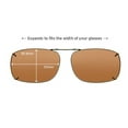 thumbnail image 4 of Solar Shield Dioptics Rectangle Sport Sunglasses, 4 of 8