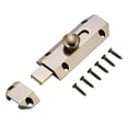 thumbnail image 2 of Door Protection Heavy Duty Latch Slide Door Security Black Heavy Duty Design Multi-layer Polished Finish Resistant To Rust, 2 of 7