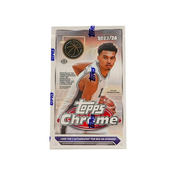 2023-24 Topps Chrome Basketball Hobby Box