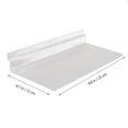 thumbnail image 2 of SHISUYAN Clear Display Shelf for Wall 25Inch by 12Inch for Commercial Use, 2 of 8