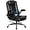 Black, variant on VITESSE Ergonomic Office Chair with Flip-up Armrests, Big and Tall Leather Executive Office Chair, High Back Lumbar Support Home Computer Desk Chair, Heavy and Duty Computer Chair (White)