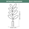 thumbnail image 2 of unbranded 2Ud Bastidor Trellis Metálico Negro Para Plantas Trepadoras En Interior Y Exterior, 2 of 8