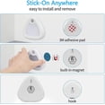thumbnail image 4 of Qianli automatic Led Night Light, Motion Sensor Led Lamp, With Magnetic Adhesive Strip For Bedrooms, Stairs, Hallway (battery Not Includes) Kalter Guang, 4 of 5