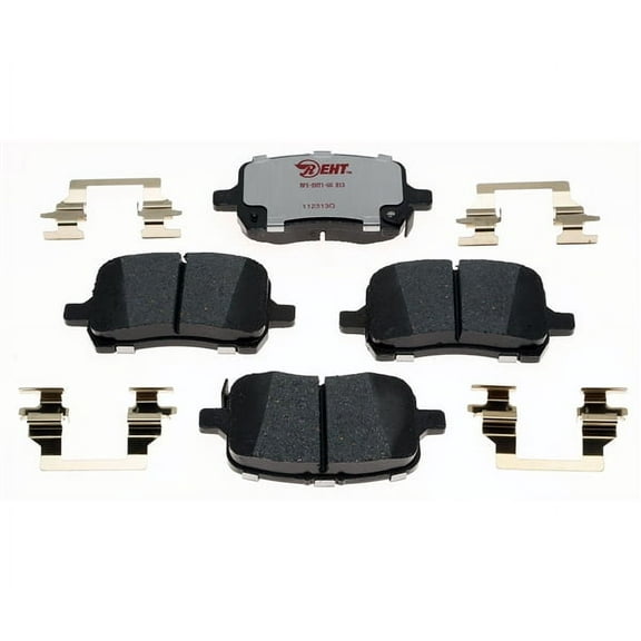 Raybestos EHT1160H Element3 Hybrid Brake Pad Set, Front Brake, Fit for 2012-2004 Chevrolet Malibu Models
