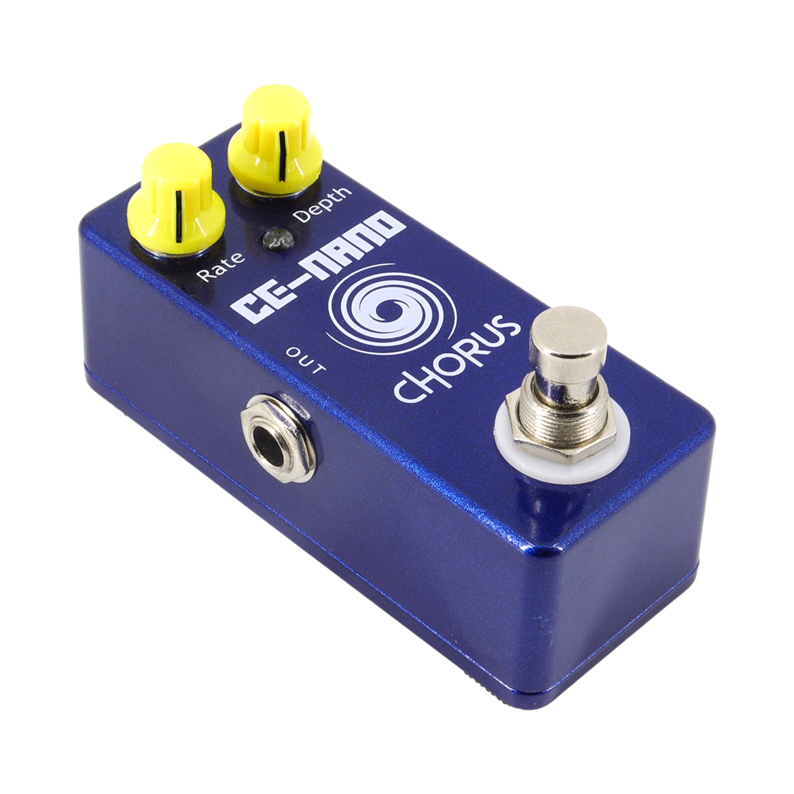Effects Pedal,Pedal Pedal Input/output 2 9v 6.35mm Knobs 6.35mm Input/output Zinc Alloy Shell 9v Shell 9v Pedal Zinc Huiop