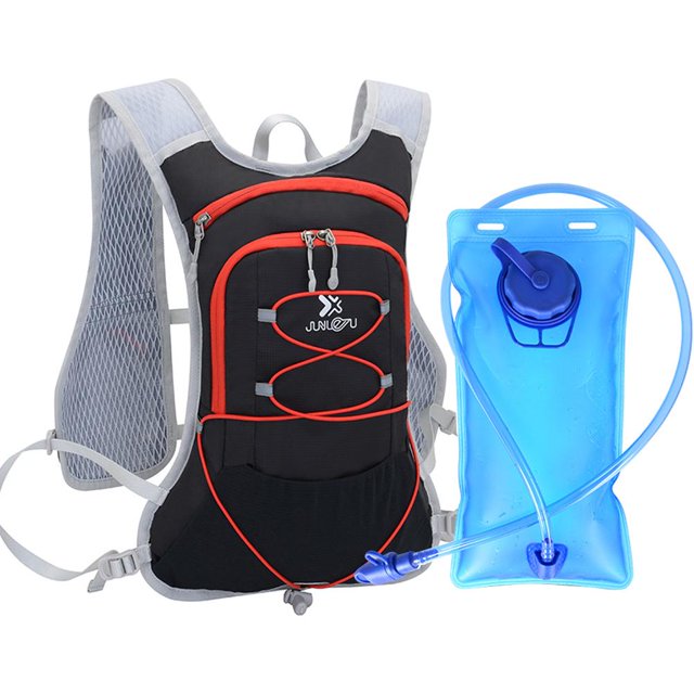 Mochila De Hidratación Al Aire Libre Con Vejiga De Agua 2L Para Senderismo Al Aire Libre Correr Ciclismo Camping Escalada Deportes Yuarrent OD015557-02