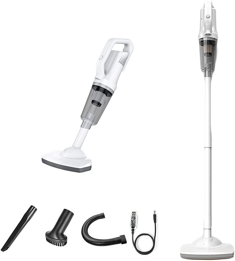 Quiet Stick Vacuum Cleaner Cordless Lightweight, Powerful Suction