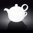 thumbnail image 1 of Wilmax 994048 Tea For One Set, White - Pack of 24, 1 of 1