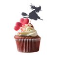 thumbnail image 4 of 20 Piezas Topper Torta de Halloween para Niños con Accesorio para de Halloween Negro, 4 of 9
