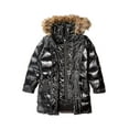 thumbnail image 1 of Appaman Kids Long Down Coat (Toddler/Little Kids/Big Kids) Sparkle Black, 1 of 2