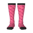 thumbnail image 2 of Lsque Leopard Print Printed Crew Socks Men's Women's LightWeight Thin Casual Calf Socks ,Knee High Socks,Cotton Socks, 2 of 9