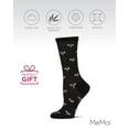 thumbnail image 6 of MeMoi Honey Bee Bamboo Blend Crew Socks - Mens - Male, 6 of 7