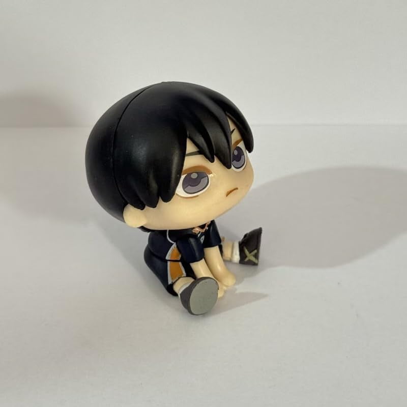Newly Kageyama Hinata Figure Himmel Frieren Figure Mini Look Up Sitting Anime Figures 8cm/3.1inch PVC Cartoon Model Craft Gift (a)