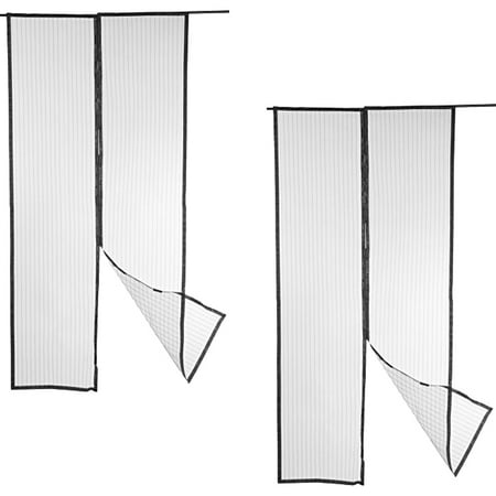 Upc 017874018772 Ideaworks Magic Magnet Screen Door Black