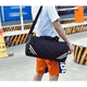 thumbnail image 2 of Maleta Deportiva Bloosom  Casual Gimnasio Mochila Viaje Gym Franjas M Negro Franjas Plateado, 2 of 4