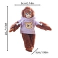 thumbnail image 2 of Moonsky Cute Soft Plush Doll, Stuffed Animal Toy for Home Decoration & Play, Birthday Gift for Sensory Fidget Toy for All Ages & Adults Pink 9 in, 2 of 5