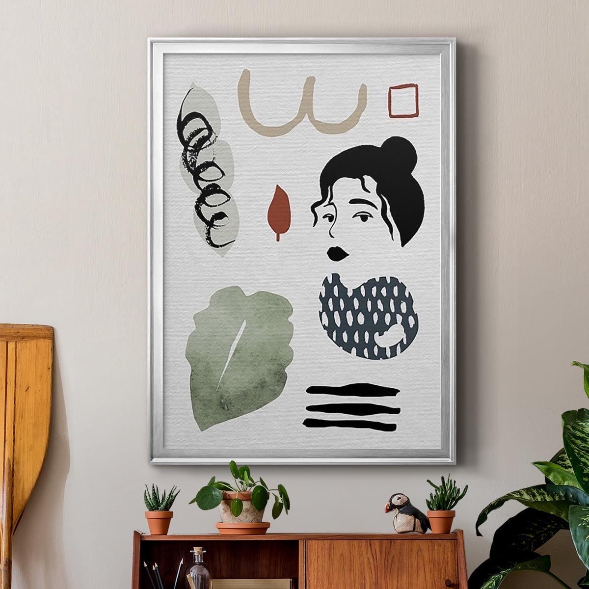 Collected Mindfulness IV Premium Framed Print, in Gold, Black, or Silver - Ready to Hang