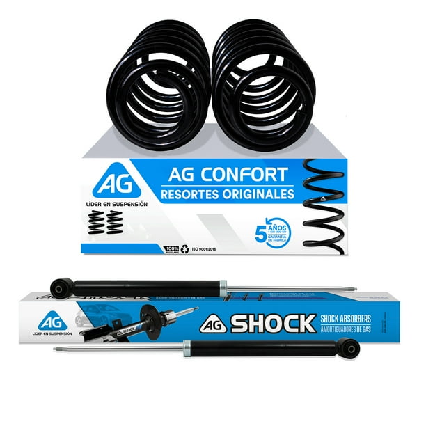 Kit Original AG para Auto Traseros para Volkswagen Jetta Clasico 2008 a 2015 4 Piezas Nuevos