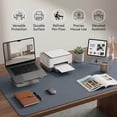 thumbnail image 6 of PROMATTOO Desk Pad Protector with Premium Gift Box,Vegan Leather Waterproof Laptop Mat for Keyboard & Mouse,Dusk Navy, 6 of 8