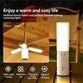 thumbnail image 5 of Cadancy Portable Camping Lantern Rechargeable LED Light Outdoor Emergency Lamp Folding Magnetic Base Tent Illumination Hiking Fishing Night BBQ Patio Garden Accessory, 5 of 7